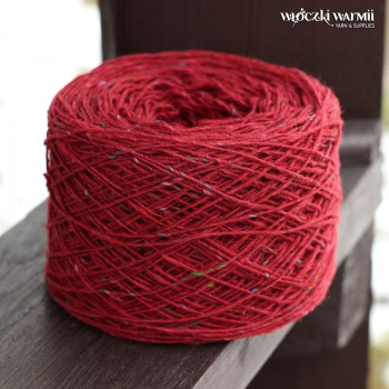SOFT DONEGAL TWEED 5567 - CARDINAL RED