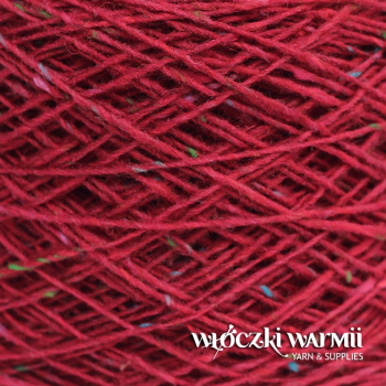 SOFT DONEGAL TWEED 5567 - CARDINAL RED